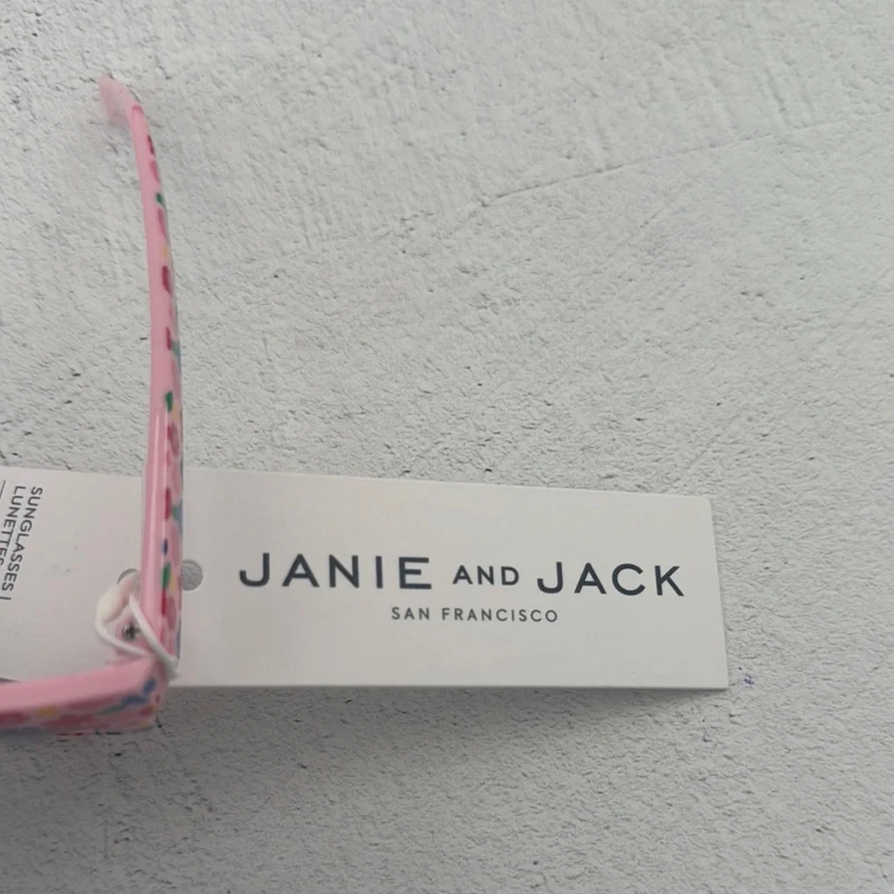 Janie and Jack Pink Floral Sunglasses